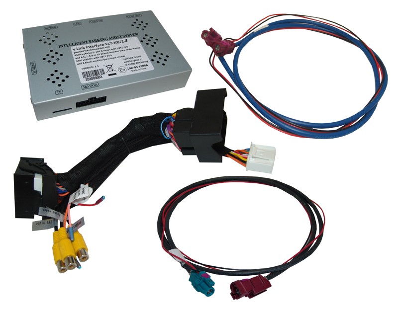 Video-Einspeiser passend für BMW NBT2 i3, HSD+2