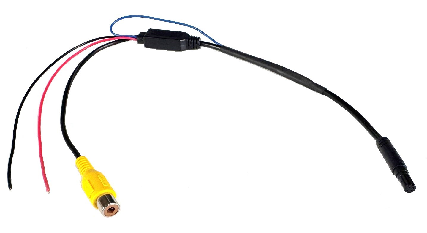 Adapter Cinch Buchse + Strom - 4-Pin Mini Buchse BM/3V