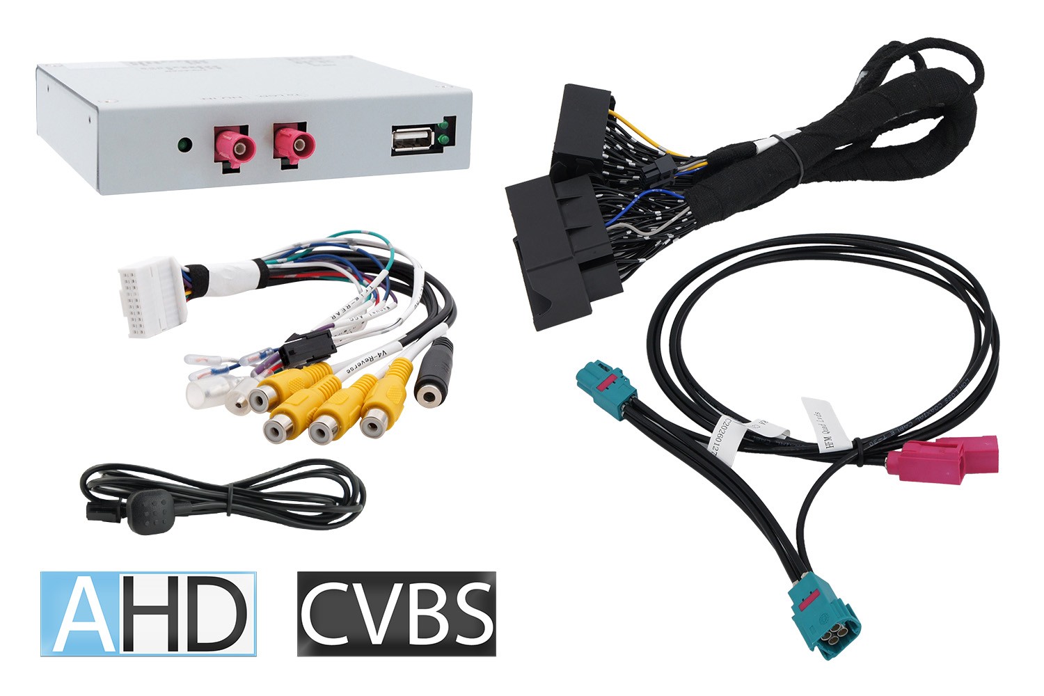 Video-Einspeiser AHD/CVBS passend für MB Trucks Interactive2